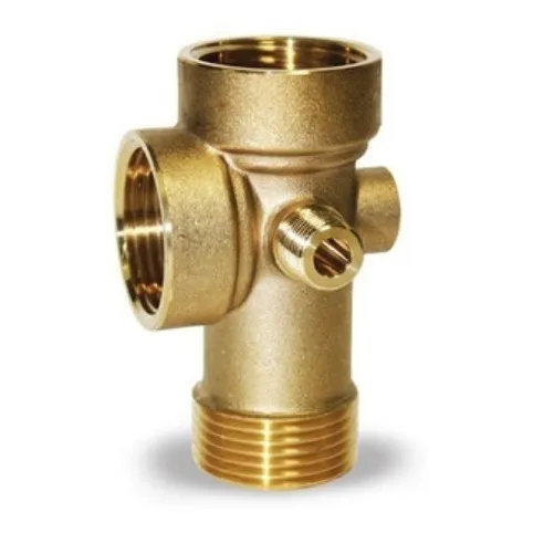 Conexiones 5 Vias T Bronce Para Hidroneumatico Genpar