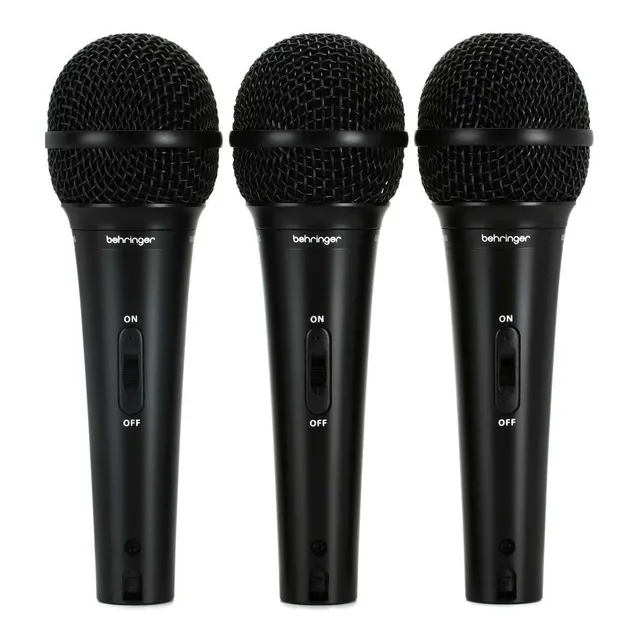 Set Micrófonos Behringer Xm1800s Dinámicos Cardioides Voz