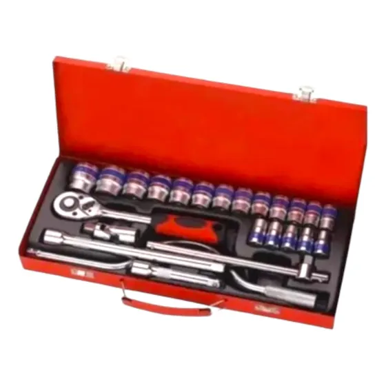 Juego Dados Criket Tubos 1/2 24 Pcs 10 A 32mm En Caja Chapa