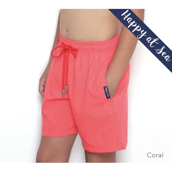 Short De Baño En Microfibra Unicolor Beachman  