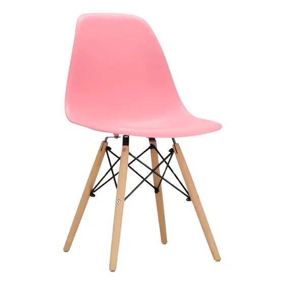 Sillas Eames Diseño Unico Colorido Innovador Moderno Calidad Estructura de la silla Magenta Asiento Rosa Diseño de la tela Liso | Cuotas sin interés
