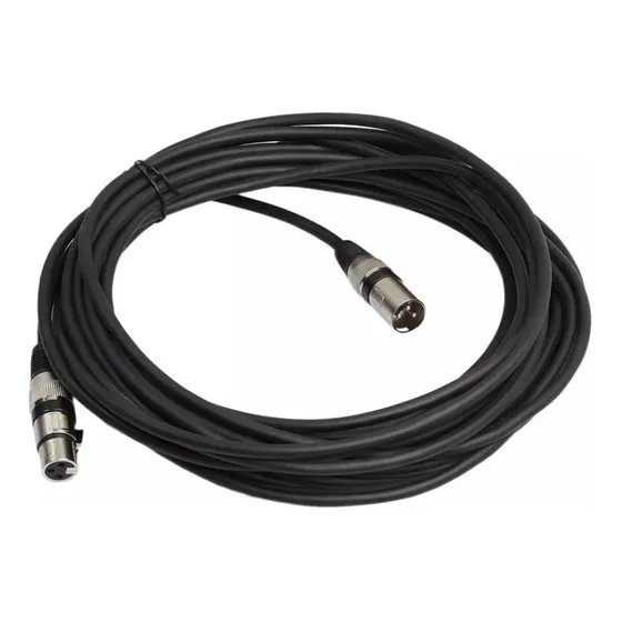 Cable Para Micrófono De 6mts Xlr 