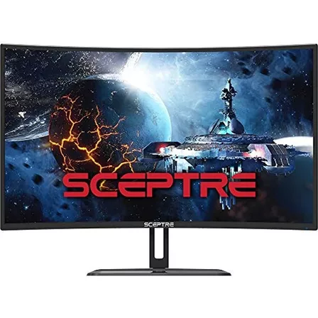 Monitor Para Juegos Sceptre Curved De 32 Hasta 240 Hz 1 Ms