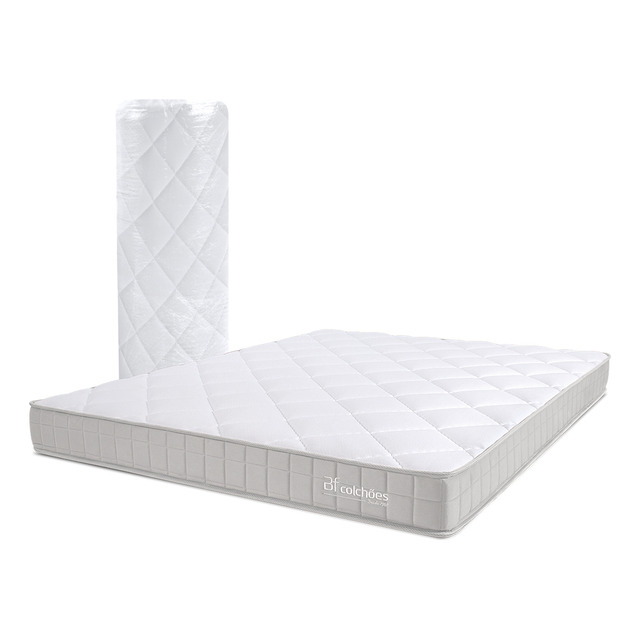 Colchão Casal Ortopédico D33 Vácuo 138x188x17cm Bf Colchões Colchão Casal Ortopédico D33 Vácuo 138x188x17cm Bf Colchões