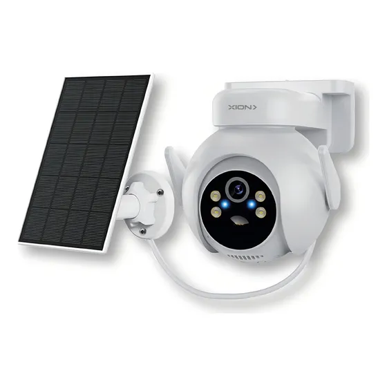 Camara Solar Smart Wifi Exterior Xion Xi-cctv81s Color Único
