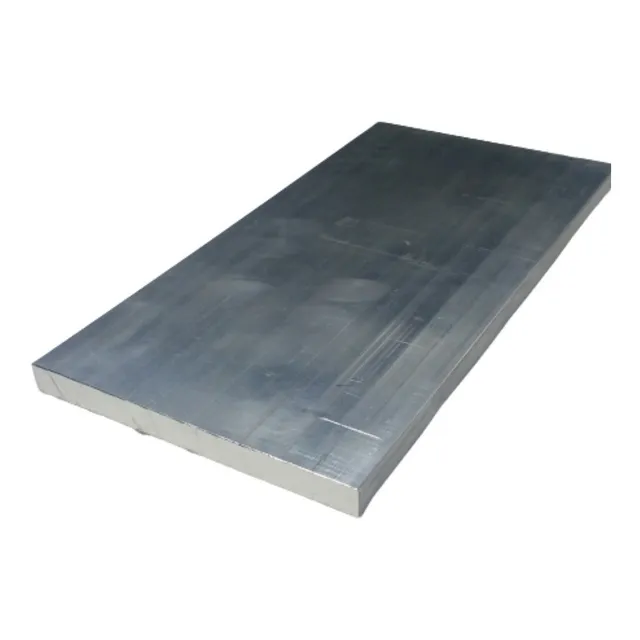 Chapa Aluminio Cortada 10cm X 20cm X 3/8 (9,52mm)