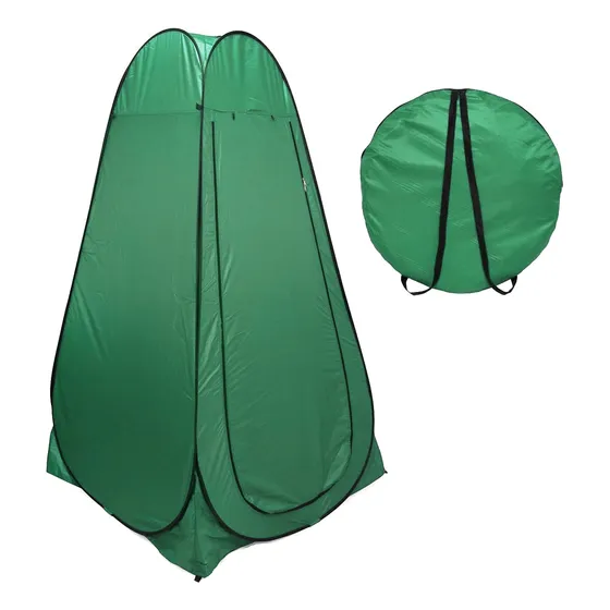 Carpa Baño Vestidor Autoarmable Playa Dakota 110x110x190cm Color Verde