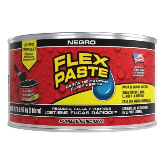 Flex Paste Pasta De Caucho Sellante 453 Ml Blanco