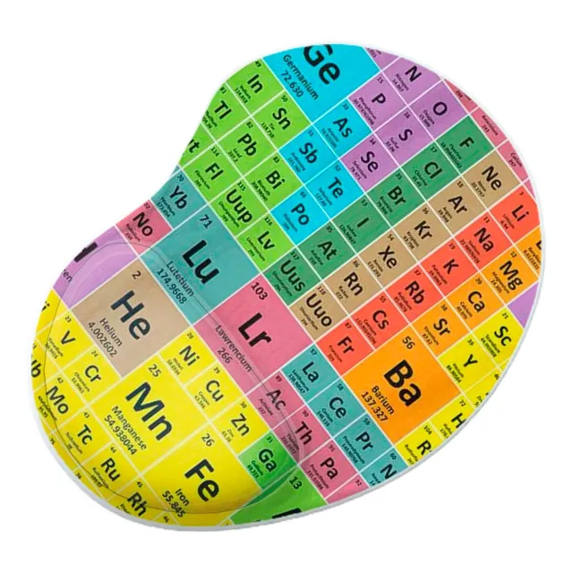 Mouse Pad Ergonomico Gota Tabela Periodica Quimica