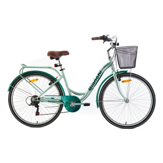 Bicicleta Bianchi Street 26 Lady Verde Claro
