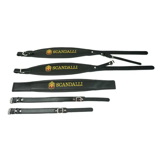Kit De Alça Bordada Scandalli  Acordeon Gaita Sanfona