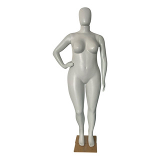 Manequim Feminino De Plástico 3 Braços Plus Size Tamanho 50 Manequim Feminino De Plástico 3 Braços Plus Size Tamanho 50
