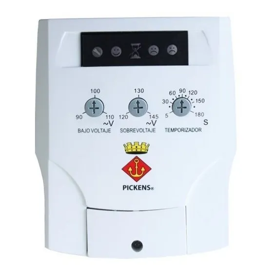 Protector Voltaje 120v 20a Ajustable Bornera Pickens Cable