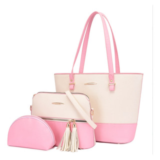 Set 3 Bolsas Bandolera Mujer Cosmetiquera Alta Capacidad Set 3 Bolsas Bandolera Mujer Cosmetiquera Alta Capacidad