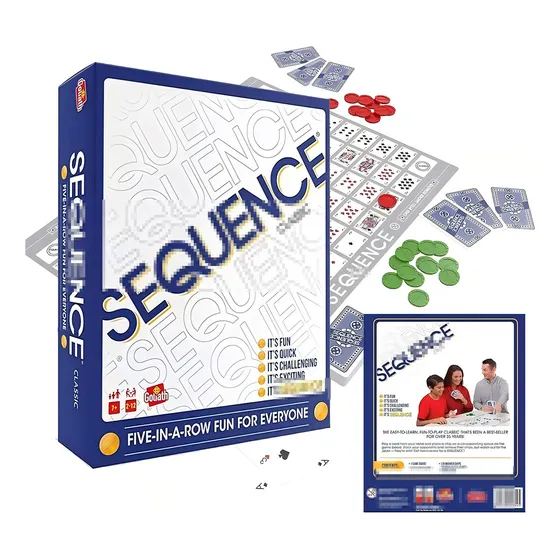 Juegos De Mesa Para Tarjetas Y Fichas Sequence Game