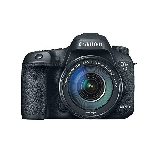 Cámara Digital Slr Canon Eos 7d Mark Ii Con Lente Stm De