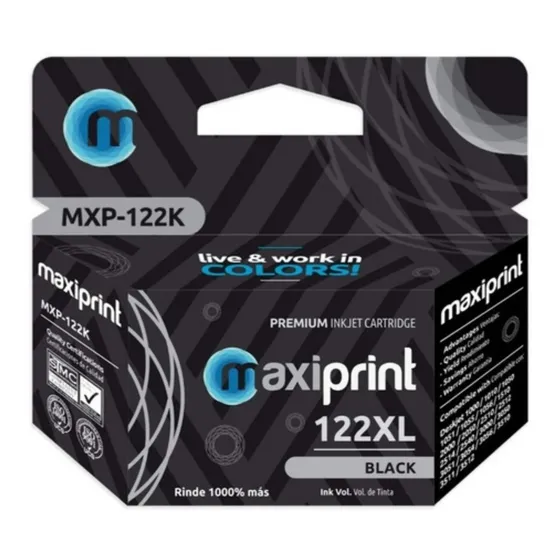 Cartucho Hp 122 Xl Negro Deskjet 1056 1510 2000 2050 2510 