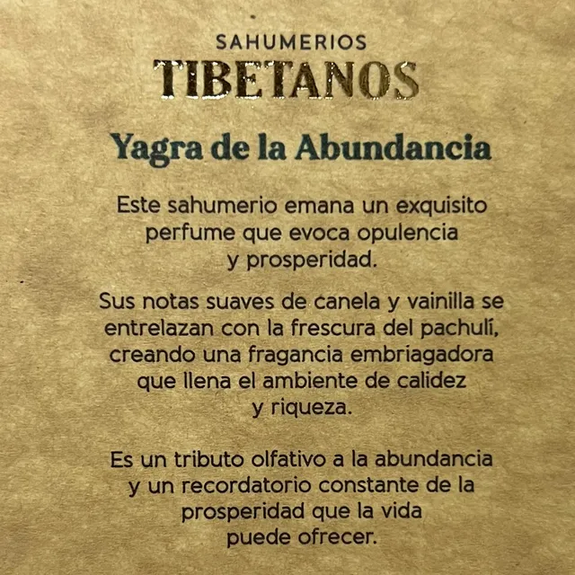 Sahumerios Aromanza Tibetanos Triple Empaste Larga Duracion