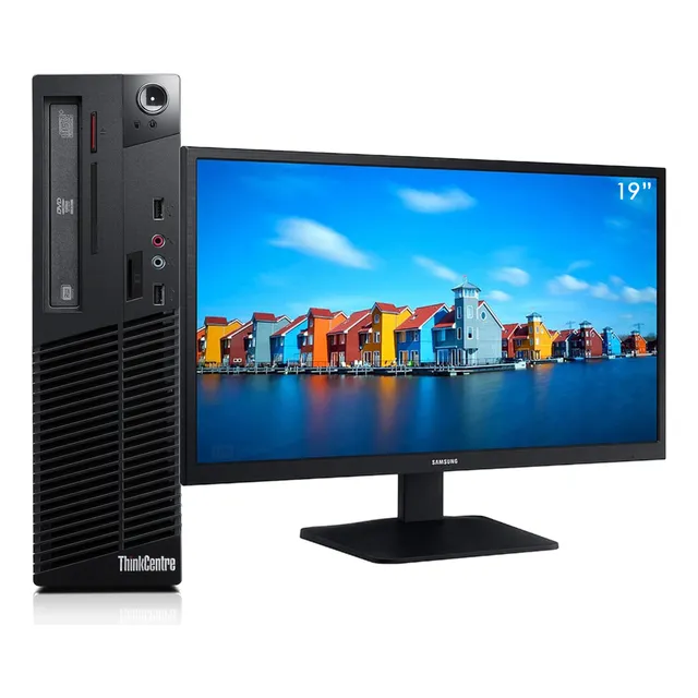 Computador Lenovo Ram 8gb Ssd 240gb - Monitor Nuevo 19 