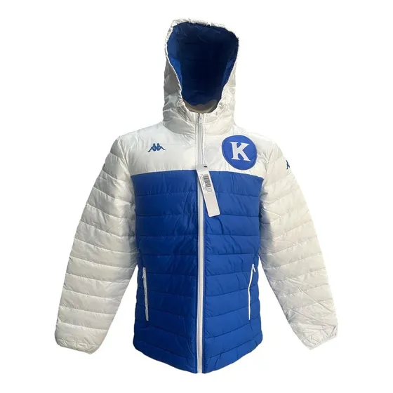 Campera Lamezio Kappa Nylon Azul Blanco