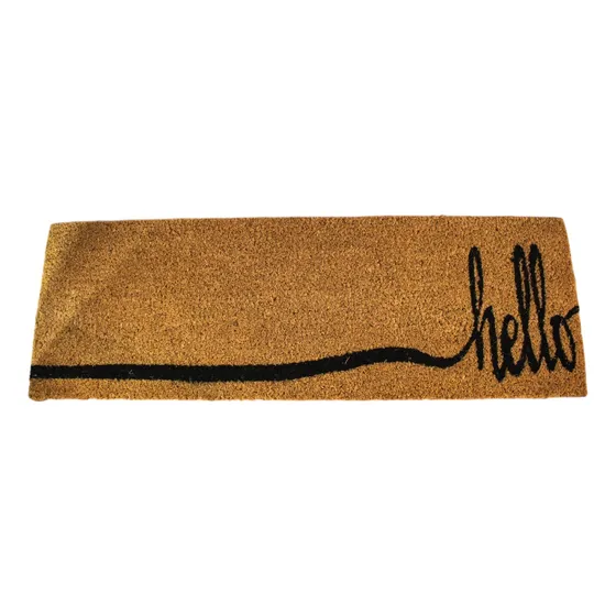 Felpudo Alfombra De Cocó Para Entrada De La Casa Rectángular