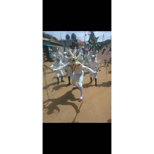 Máscara De Carnaval Tradicional De El Callao Edo. Bolívar