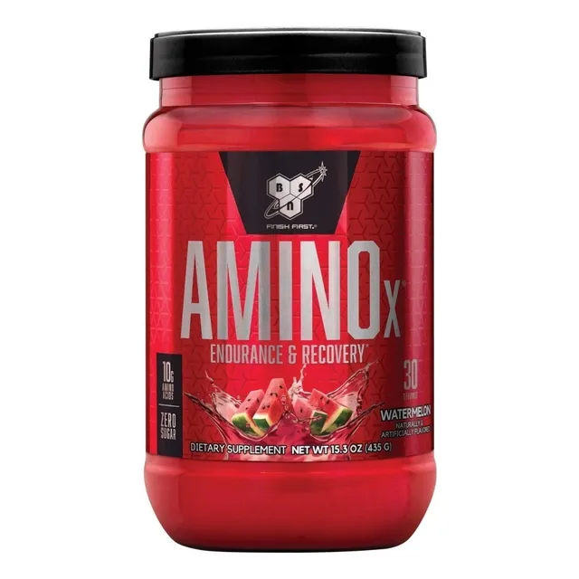 Suplemento en polvo BSN Endurance and Recovery Aminoácidos sabor watermelon x 435g