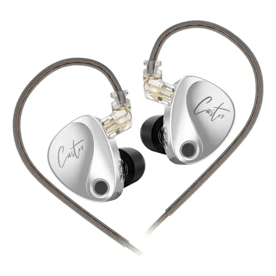 Audifonos Auricular In Ear Kz Castor Con Microfono