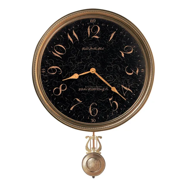 Howard Miller Reloj Pared Nocturno Paris 620-449 Vintage