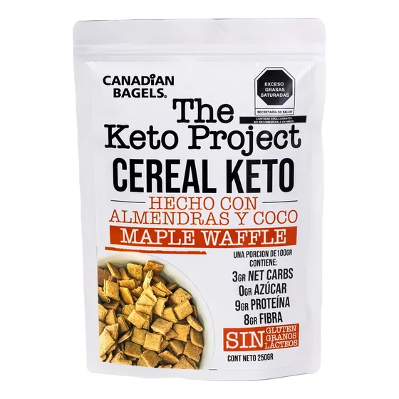 Cereal The Keto Project Maple Waffle 250gr