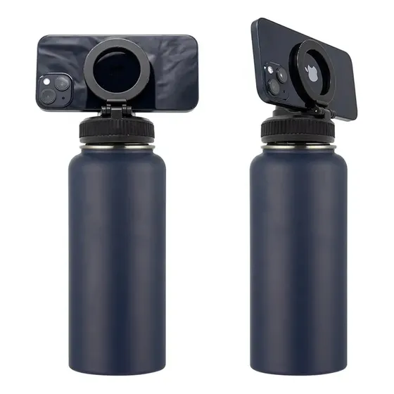 Termo De Agua Con Soporte Magnética De Cero Inoxidable