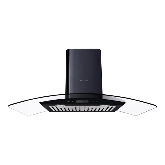 Campana Decorativa Gröner Black Touch 90cm Color Negro