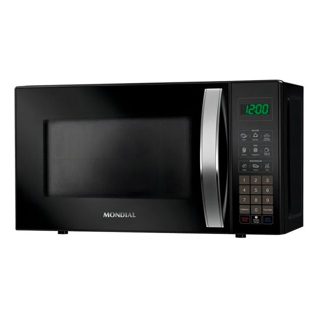 Micro-ondas Mondial 1200w, Mo-01-21-b Preto 110v Micro-ondas Mondial 1200w, Mo-01-21-b Preto 110v