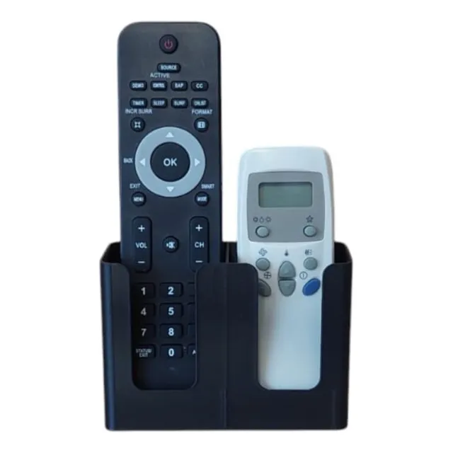 Organizador Porta Control Remoto Pared Doble