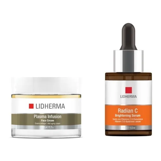 Plasma Infusion Face + Radian C Brightening Serum Lidherma 