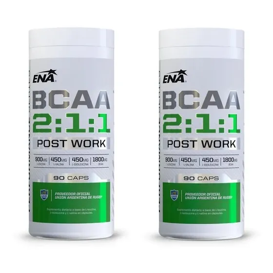 2 X 1 Bcaa 2.1.1 Aminoacidos Enasport Ramificado 90cap Promo