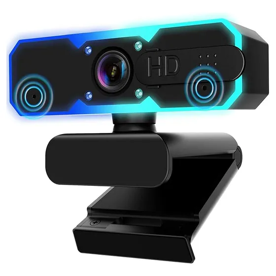  Webcam De Transmisión Nbpower 1080p 60fps Con Micrófono Y L