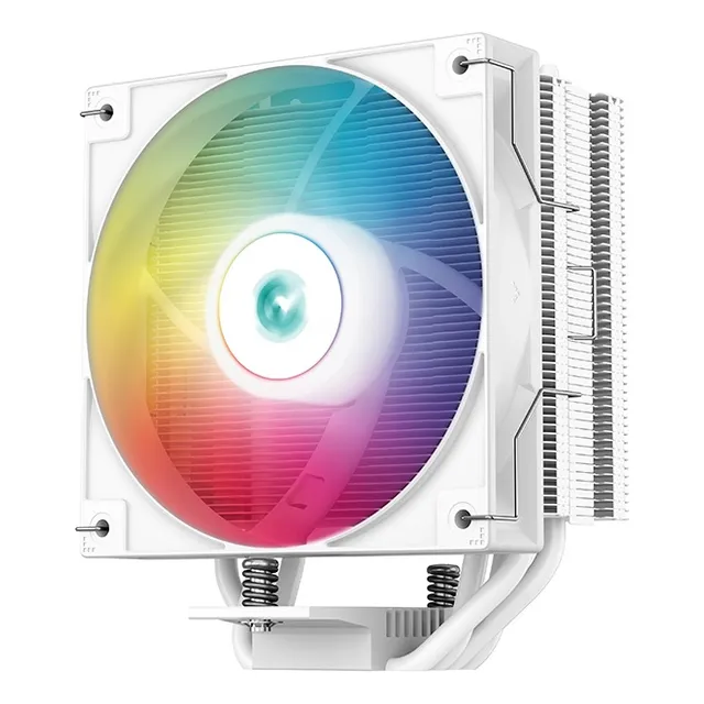 Disipador Fan Cooler Gamer Cpu Deepcool Ag400 Wh Argb Blanco