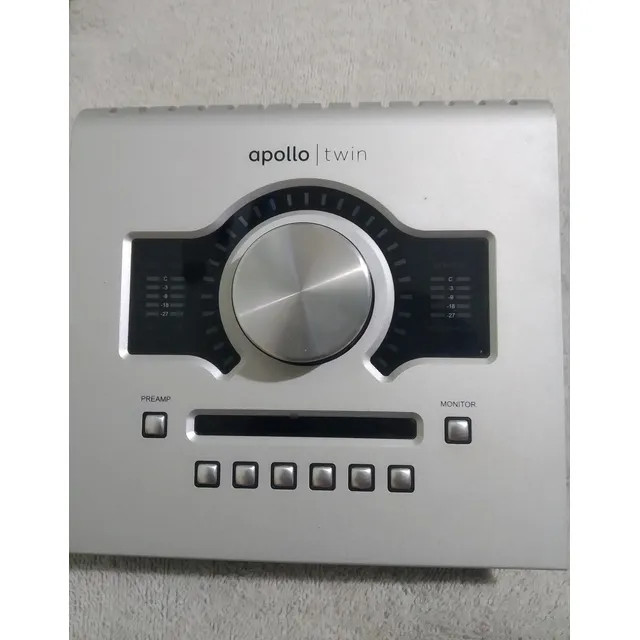 Interfaz Universal Audio Apollo Twin Usb Plateado