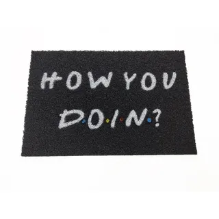 Tapete Capacho 60x40 Friends How You Doin Geek Série Lar Ape Tapete Capacho 60x40 Friends How You Doin Geek Série Lar Ape