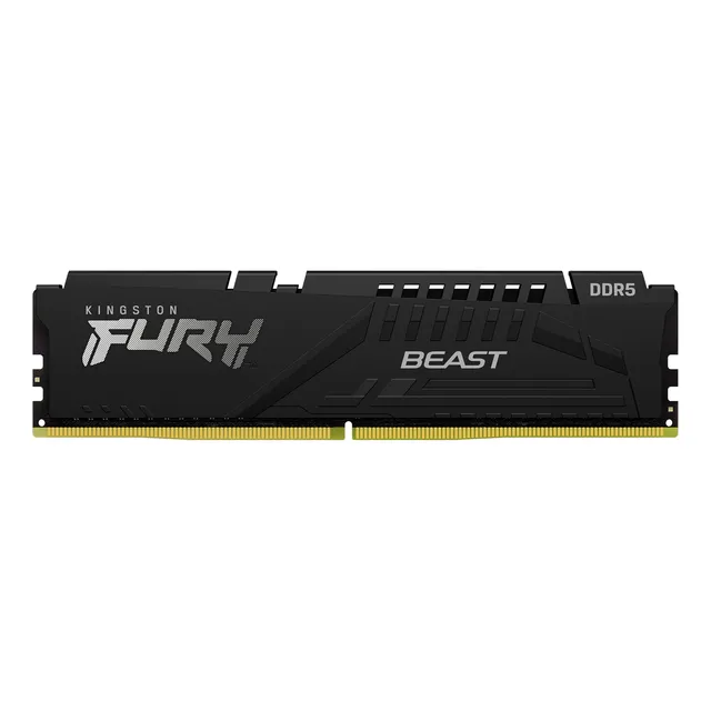 Memoria RAM Fury Beast gamer color negro 32GB 1 Kingston KF548C38BB-32