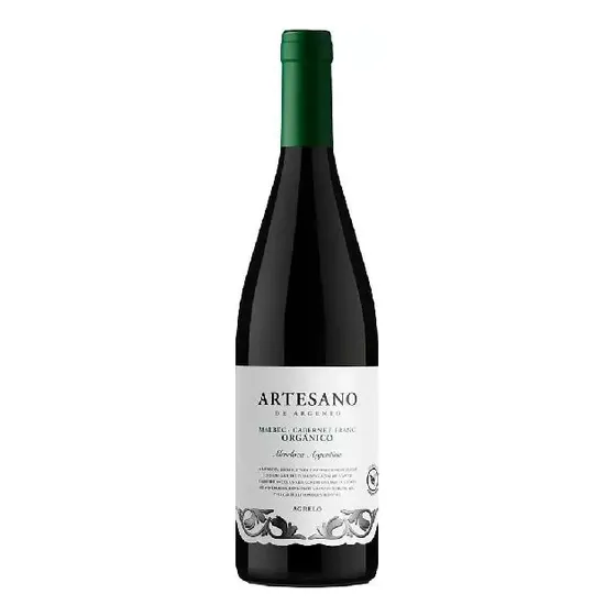 Vino Argento Artesano Orgánico Malbec Cabernet Franc 750ml