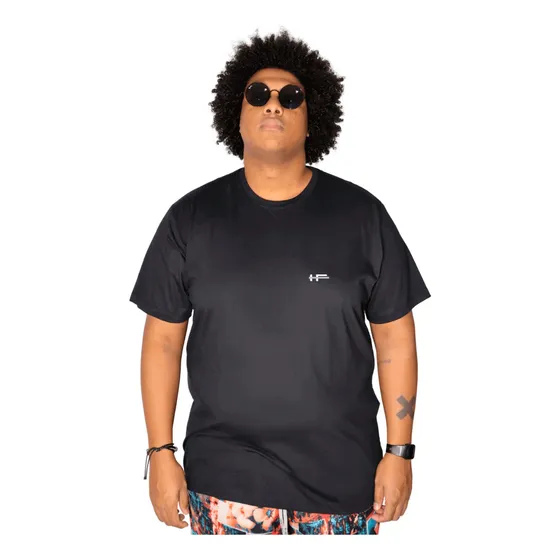 Camiseta Plus Size Grande 100% Algodão Estampada Masculina