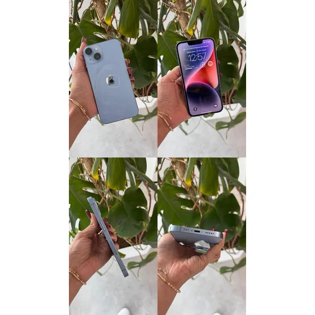 Apple iPhone 14 Color Azul Usado En Muy Buen Estado