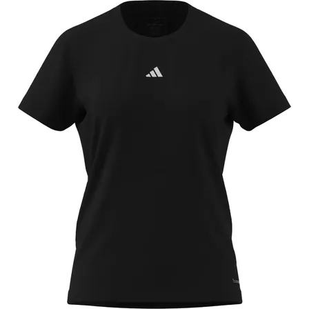 Camiseta Feminina Own The Run Três Listras adidas Black Sem Desenho P Lisa