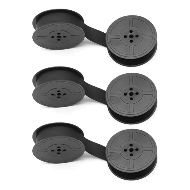 3 Cintas De Nylon Compatibles Para Máquina Escribir Olivetti