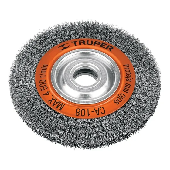 Grata Circular Alambre Trenzado 4pg Cal 0.5 Pulidora Angular