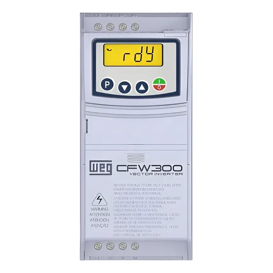 Inversor Trifásico C/ Igbt 0,50cv 380v Weg Cfw300b01p1t4db20