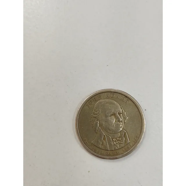 Moneda De John Adams  1 Dolar