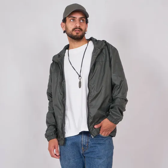 Customs Ba Rompeviento Liverpool Hombre Impermeable Azul